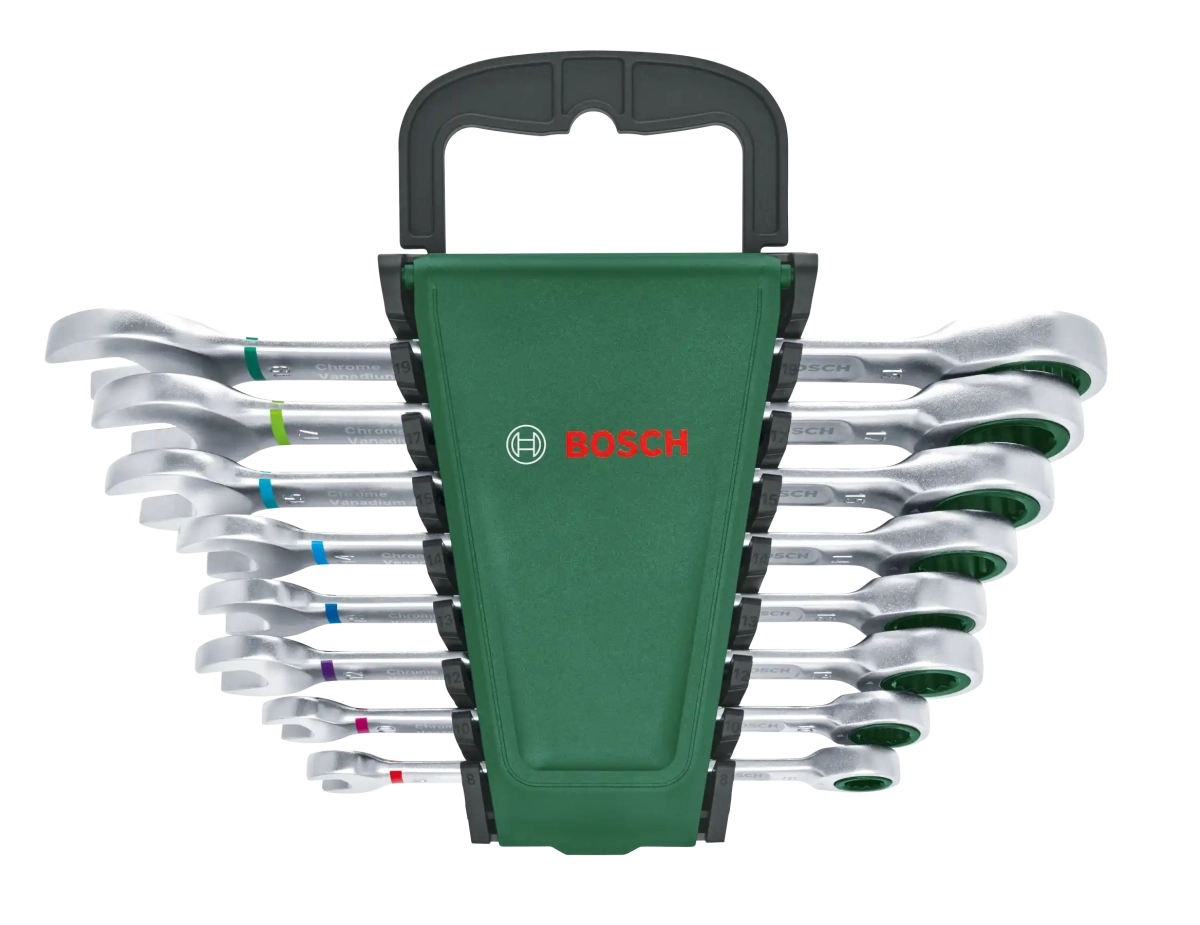 Ratchet Combination Wrench Set 8-Piece image 1