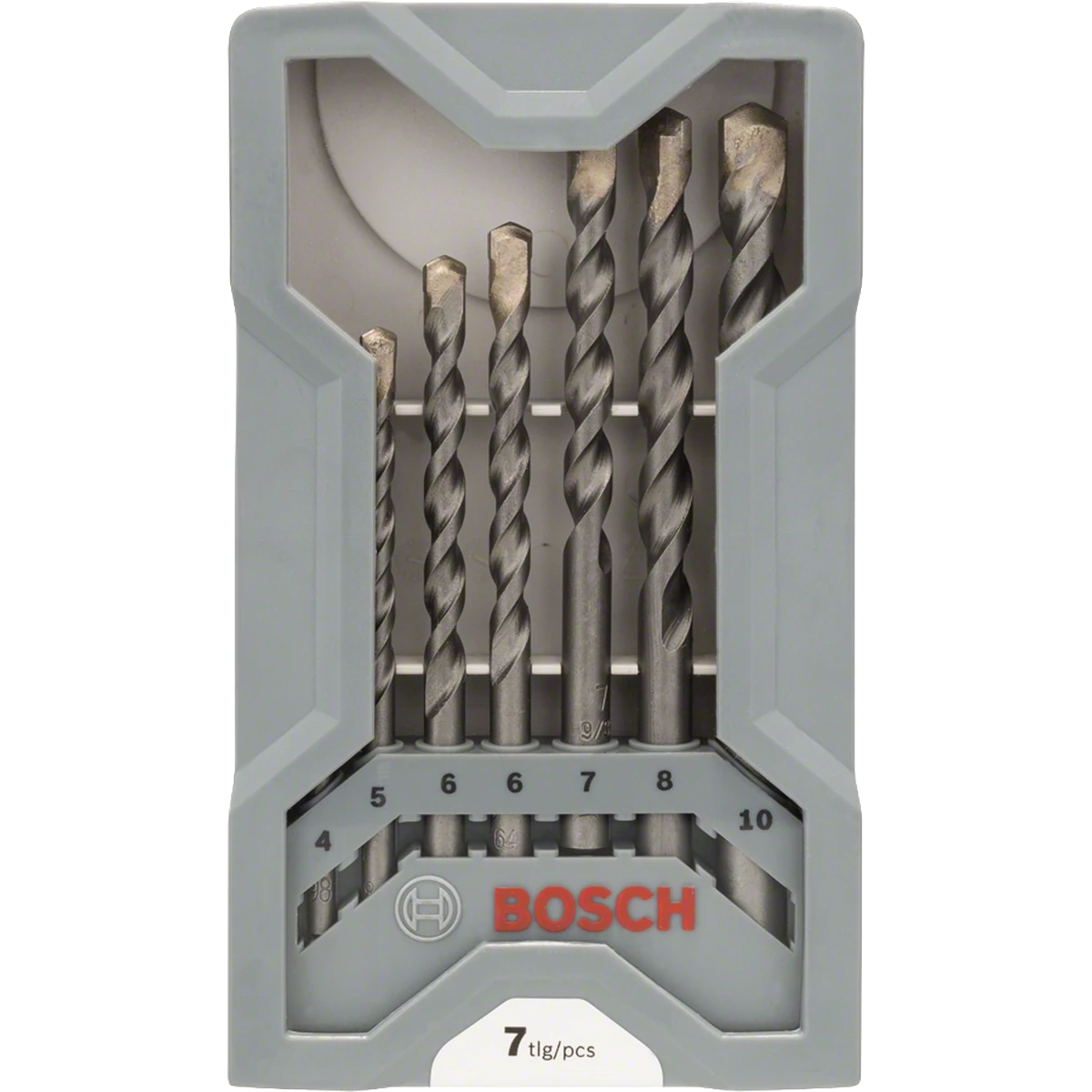 7-piece CYL-3 concrete drill bit set 4/5/6/6/7/8/10 mm image 1