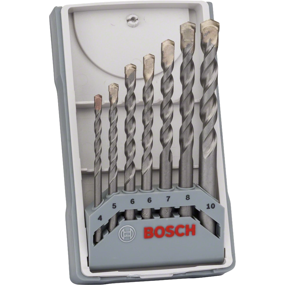 7-piece CYL-3 concrete drill bit set 4/5/6/6/7/8/10 mm image 2