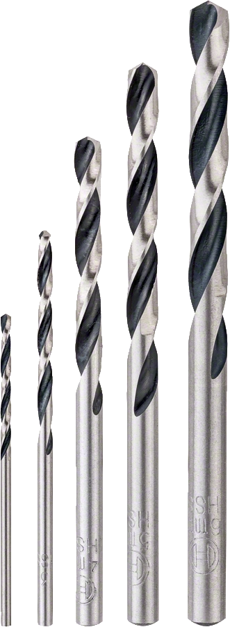 HSS Twist Drill Bit PointTeQ Set, 5-Pieces image 1
