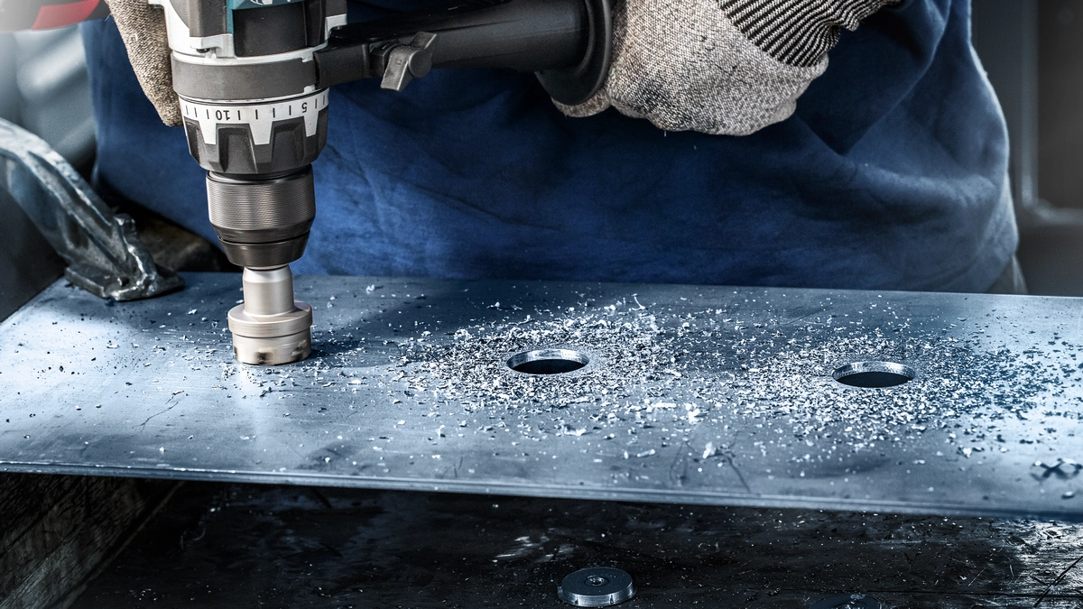 EXPERT Sheet Metal arbored Hole Saw image 7