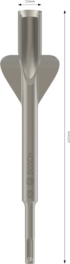 PRO SDS plus Winged Gouging Chisel image 3