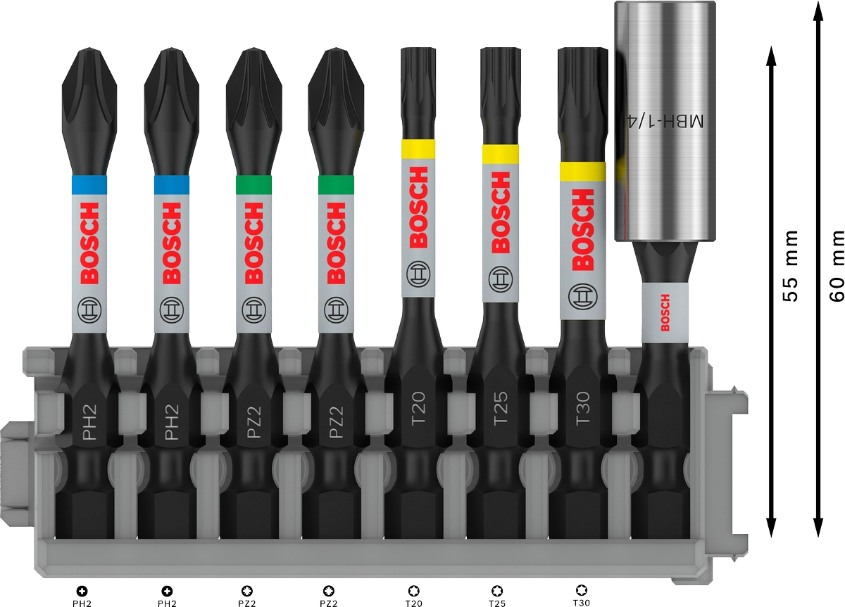 PRO Impact Screwdriver Bit Set image 3