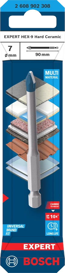 EXPERT HEX-9 Hard Ceramic Bohrer image 2