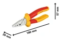 VDE Crimping Pliers 180 mm Professional image 6