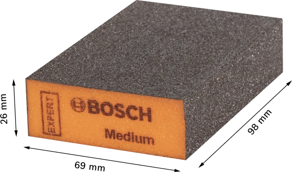 EXPERT S471 Standard Sanding Block 69 x 97 x 26 Medium