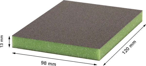 EXPERT S473 Flex Sanding Pad 98 x 120 x 13 Super fine