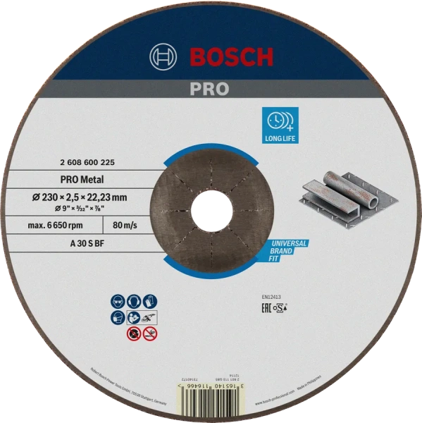 PRO Metal Bonded Cutting Disc A 30 S BF 230
