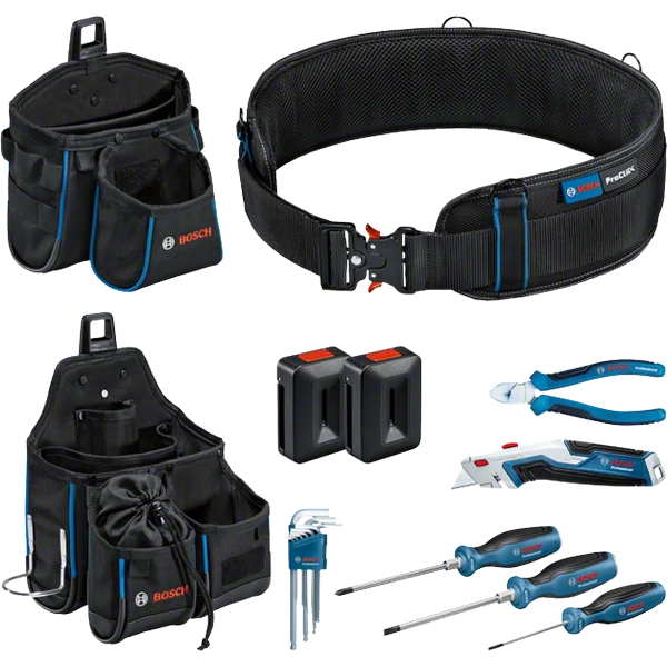 Toolbelt and Hand Tools Set Professional