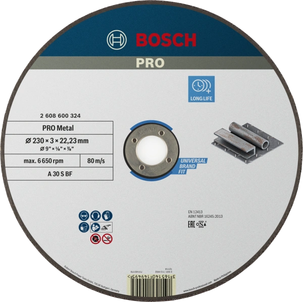 PRO Metal Bonded Cutting Disc