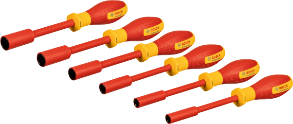 VDE Socket Wrench Set 6 pcs Professional