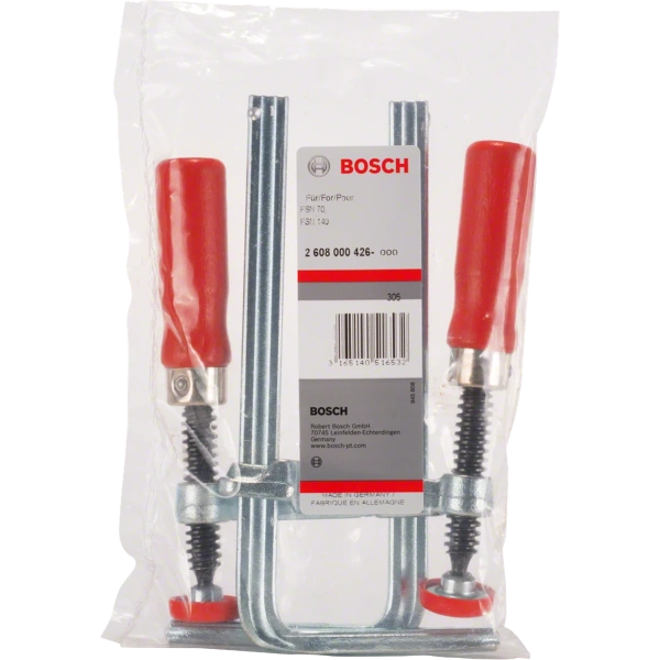 Pair of G-clamps Bosch 