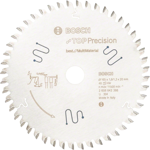 Top Precision Best for Multi Material circular saw blade Bosch 