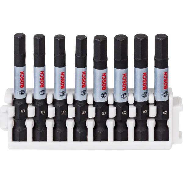 Impact Control Power Bit pack, 8-piece 4xH5, 4xH6 Bosch 
