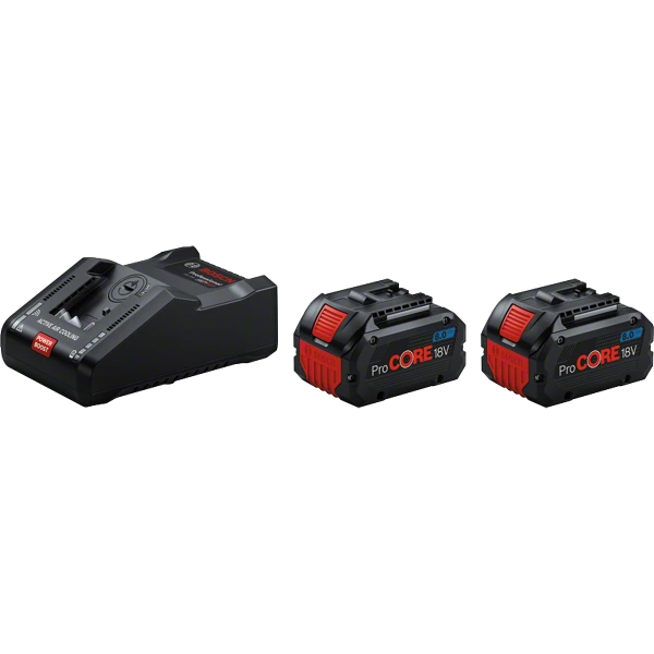 2 x ProCORE18V 8.0Ah + GAL 18V-160 C Professional Bosch 