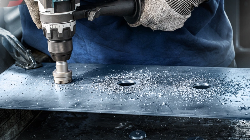 EXPERT Sheet Metal arbored Hole Saw image 7