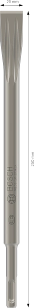 PRO SDS plus-5C Flat Chisel Bosch 