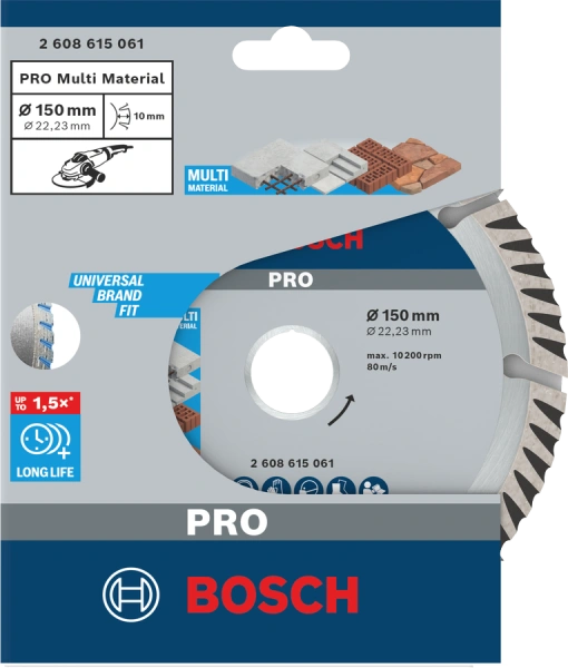PRO Multi Material Diamond Cutting Disc Bosch 