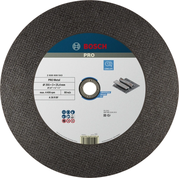PRO Metal Bonded Cutting Disc Bosch 