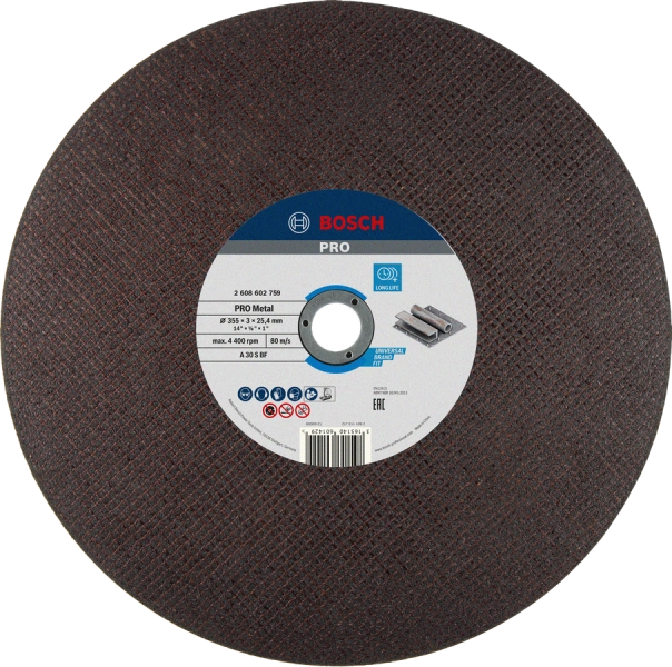 PRO Metal Bonded Cutting Disc Bosch 