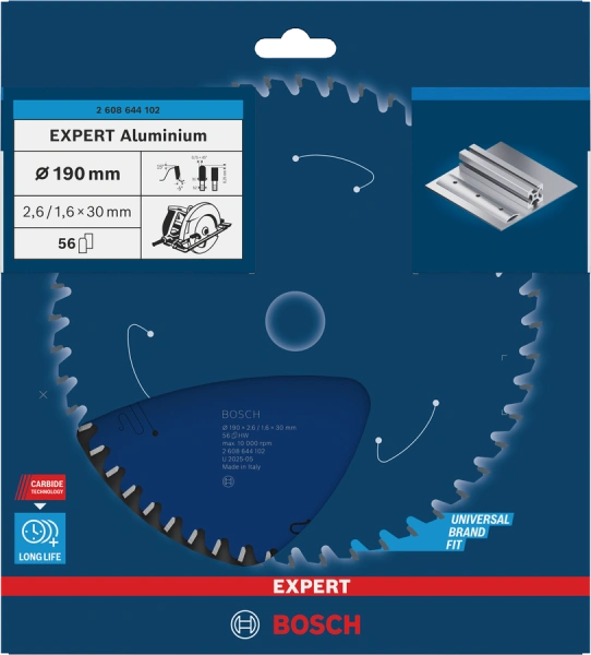 EXPERT Aluminium Circular Saw Blade Bosch 
